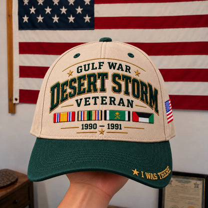 🏆 LAST CHANCE: 49% OFF! 🇺🇸 Proud Gulf War Veteran Cap