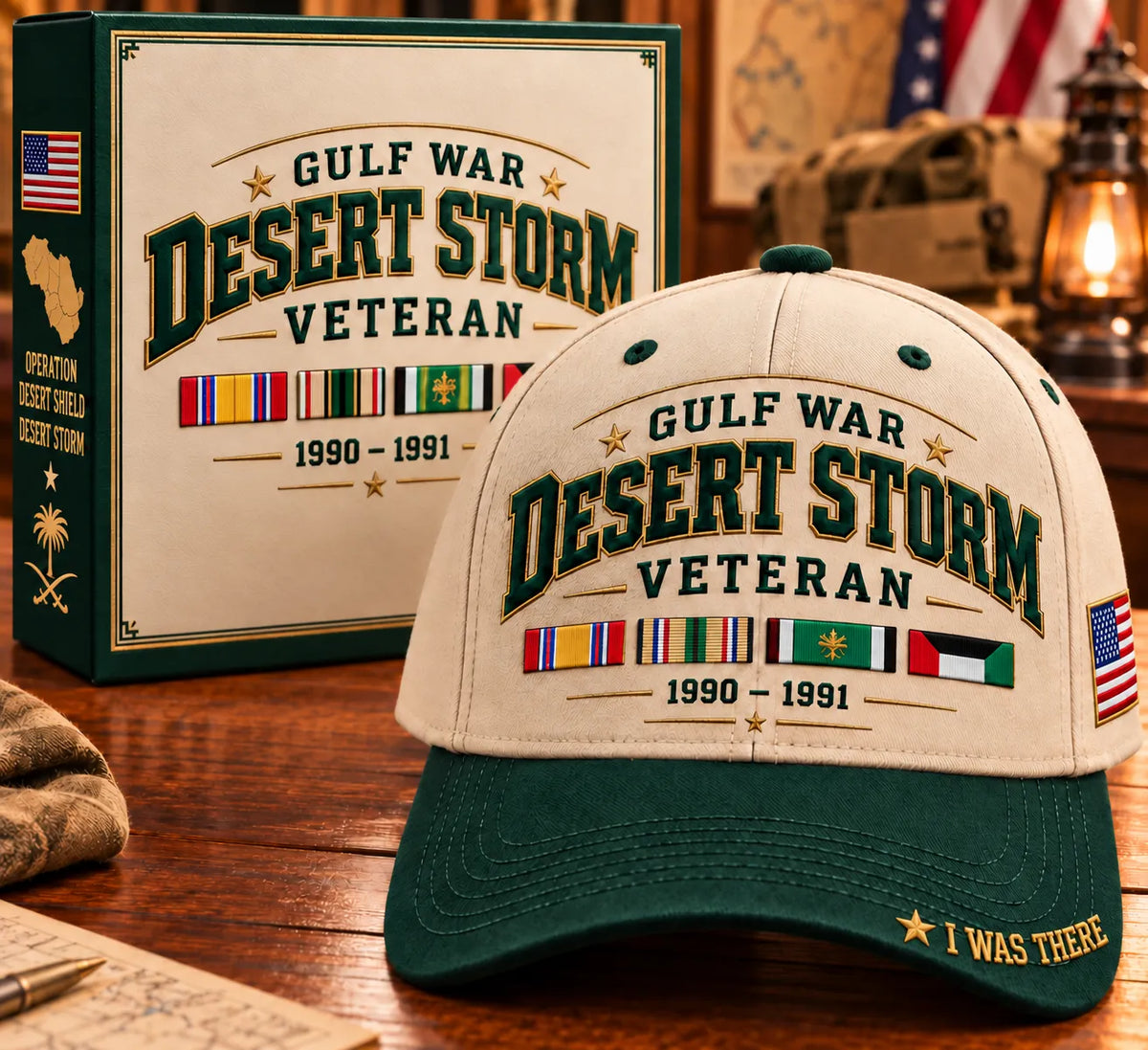 🏆 LAST CHANCE: 49% OFF! 🇺🇸 Proud Gulf War Veteran Cap