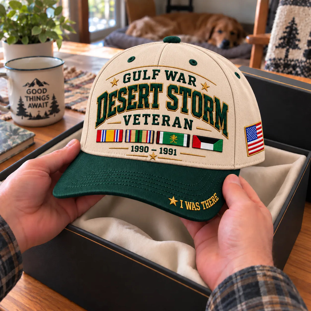 🏆 LAST CHANCE: 49% OFF! 🇺🇸 Proud Gulf War Veteran Cap