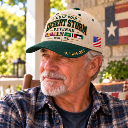 🏆 LAST CHANCE: 49% OFF! 🇺🇸 Proud Gulf War Veteran Cap