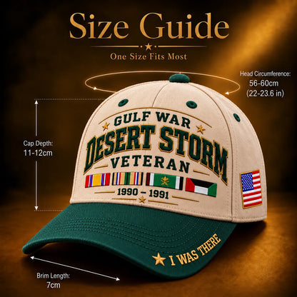 🏆 LAST CHANCE: 49% OFF! 🇺🇸 Proud Gulf War Veteran Cap