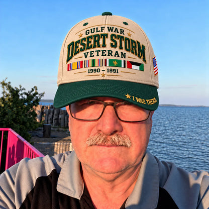 🏆 LAST CHANCE: 49% OFF! 🇺🇸 Proud Gulf War Veteran Cap