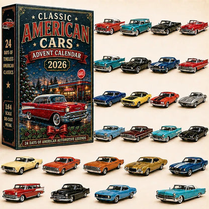 🔥😍 Calendrier de l’Avent Véhicules 2026 – 24 Miniatures 🚜🎄
