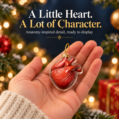 🎄 Anatomy Christmas Advent Calendar – 🎁Unique Organ-Shaped Ornaments & Holiday Surprises for Nurses, Medical Students & Science Lovers