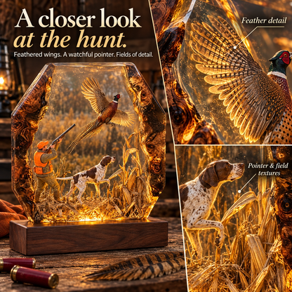 Sadie Hunting Scene Lamp