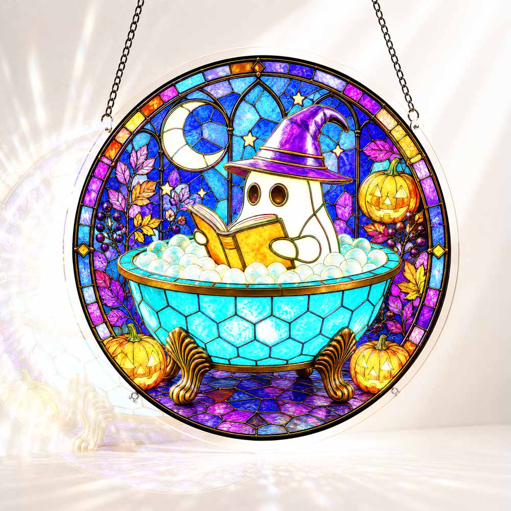 🧘Relaxing & Beginner-☀Acrylic Jigsaw Puzzle Suncatcher(✨Relaxing DIY Craft to Create Stunning Christmas Artwork)
