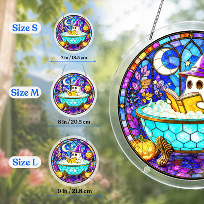 🧘Relaxing & Beginner-☀Acrylic Jigsaw Puzzle Suncatcher(✨Relaxing DIY Craft to Create Stunning Christmas Artwork)