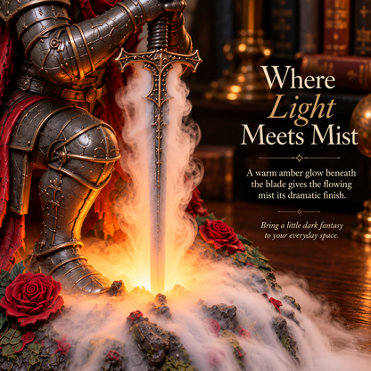 ⚔️The Last Knight — Glowing Sword Mist Diffuser