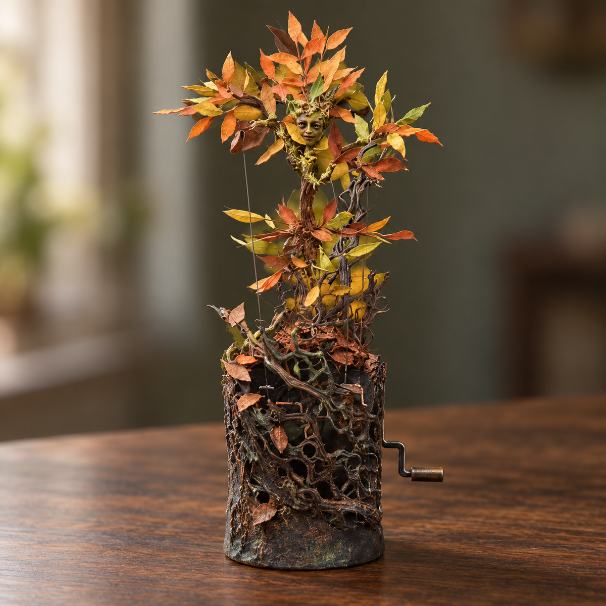 Whisperwild™ – Hand-Cranked Fantasy Sculpture Collection