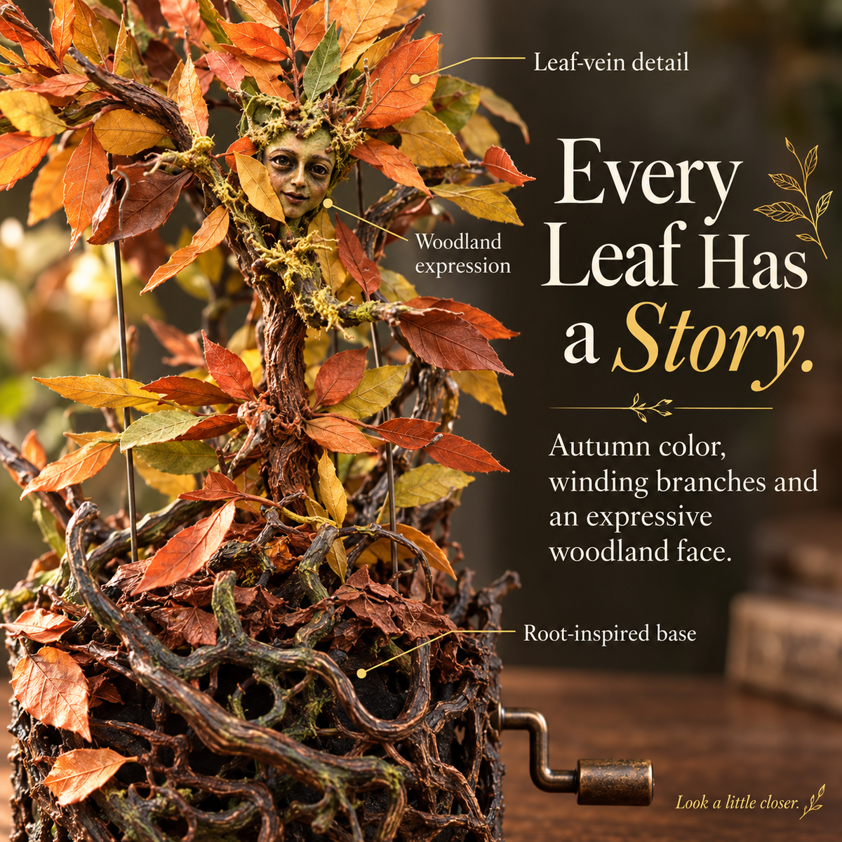 Whisperwild™ – Hand-Cranked Fantasy Sculpture Collection