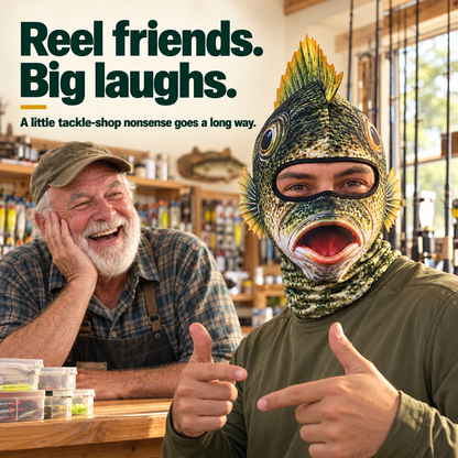 Reel Funny – Fish Head Mask