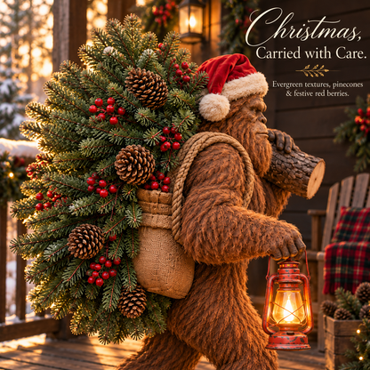 🔥2026 Hot Sale - Bigfoot Lighted Christmas Woodland Decor