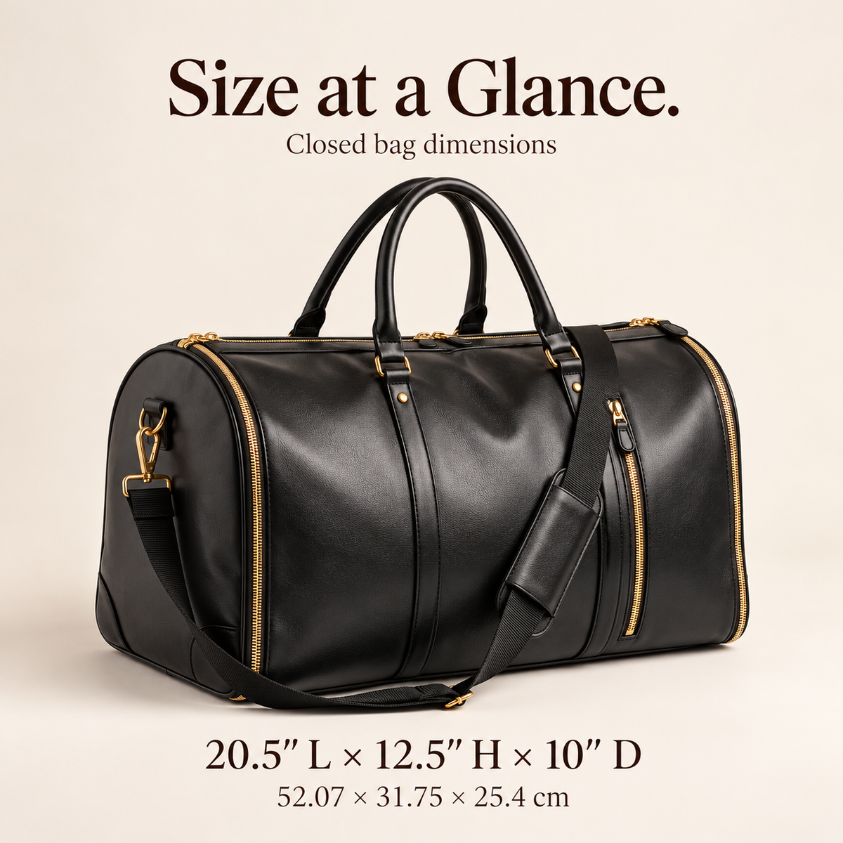 2-in-1 Garment Travel Bag