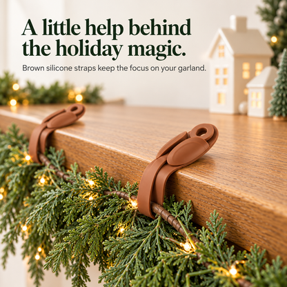 Christmas Garland Hanger Mantle Garland No Drill Hooks
