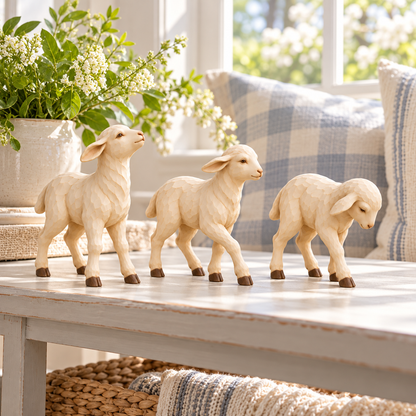 🔥🙏The Shepherd’s Flock – Jesus & Lambs Collection