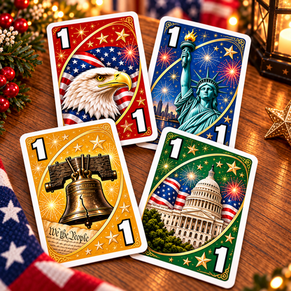 🇺🇸 America 250th Anniversary UNO Card Game — 1776–2026 Commemorative Edition