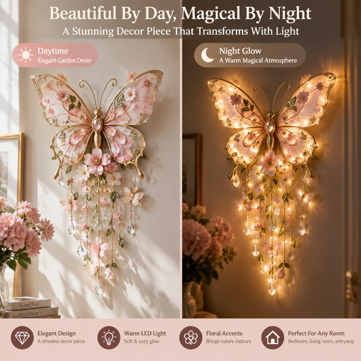 🦋Butterfly Garden Light(❤Same as the video)