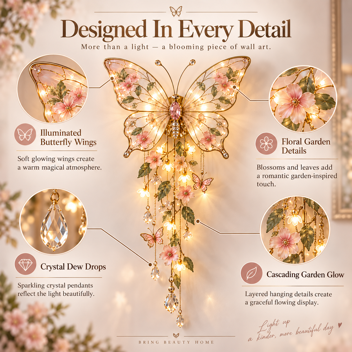 🦋Butterfly Garden Light(❤Same as the video)