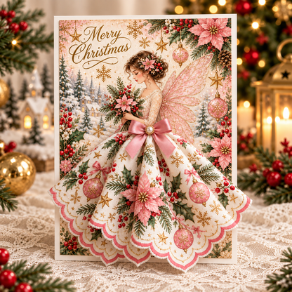 ✨3D Christmas Angel Greeting Card