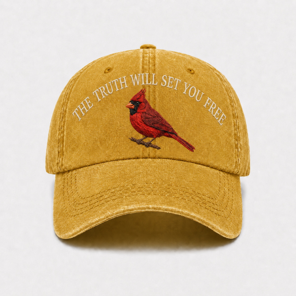 💜 Her Voice Lives On — Cardinal Legacy Embroidered Cap