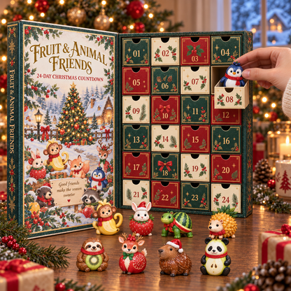 🦔🍇 Fruity Friends | 24-Tage Weihnachts-Adventskalender