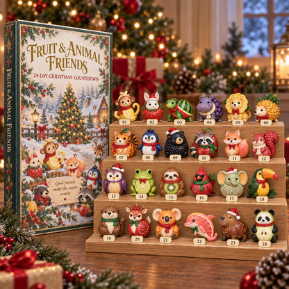 🦔🍇 Fruity Friends | 24-Tage Weihnachts-Adventskalender