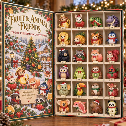 🦔🍇 Fruity Friends | 24-Tage Weihnachts-Adventskalender