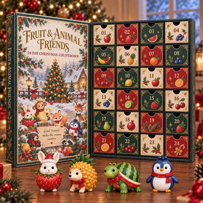 🦔🍇 Fruity Friends | 24-Tage Weihnachts-Adventskalender