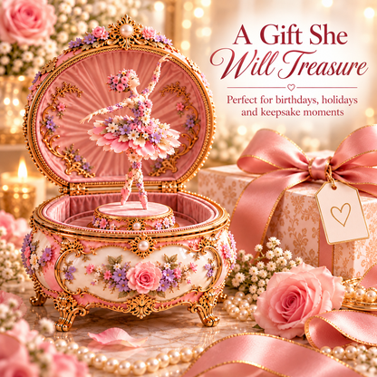 🌸Butterfly Waltz Ballerina Music Box🦋
