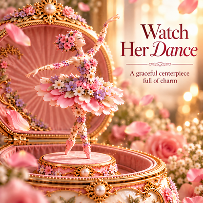 🌸Butterfly Waltz Ballerina Music Box🦋