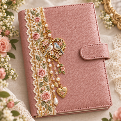 🔥🌸Blooming Memories — Floral Journal Charms