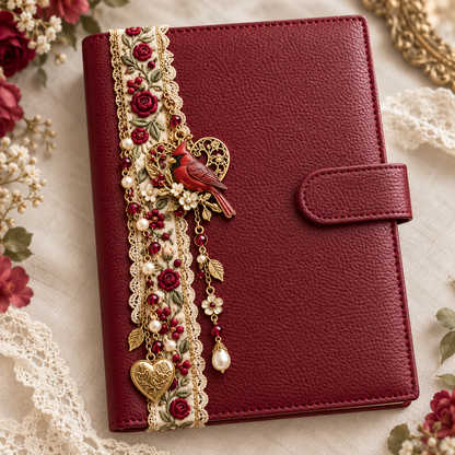 🔥🌸Blooming Memories — Floral Journal Charms