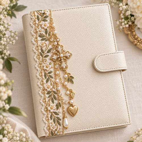 🔥🌸Blooming Memories — Floral Journal Charms