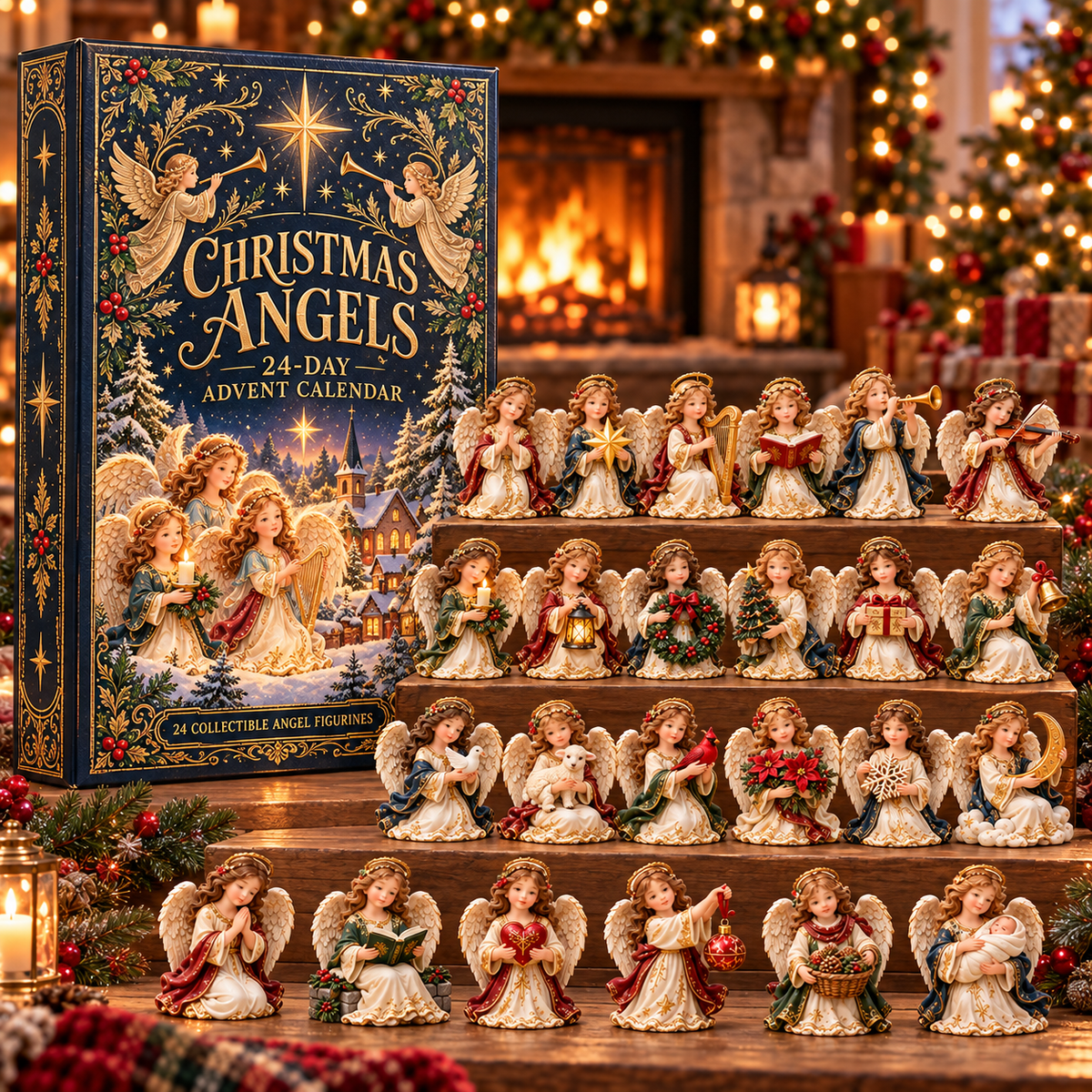 🕊️👼Christmas Angels 24-Day Advent Calendar — 24 Unique Collectible Angel