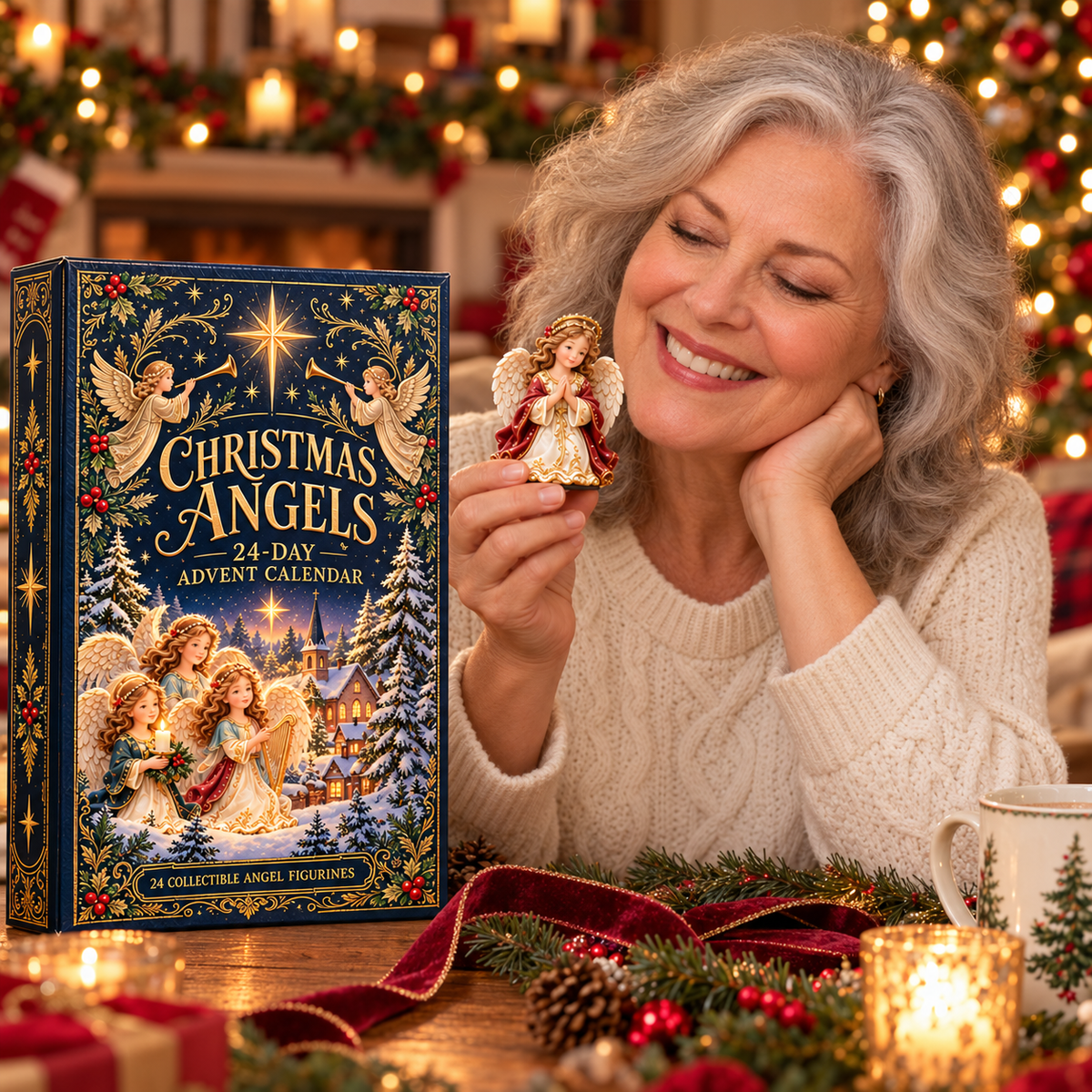 🕊️👼Christmas Angels 24-Day Advent Calendar — 24 Unique Collectible Angel