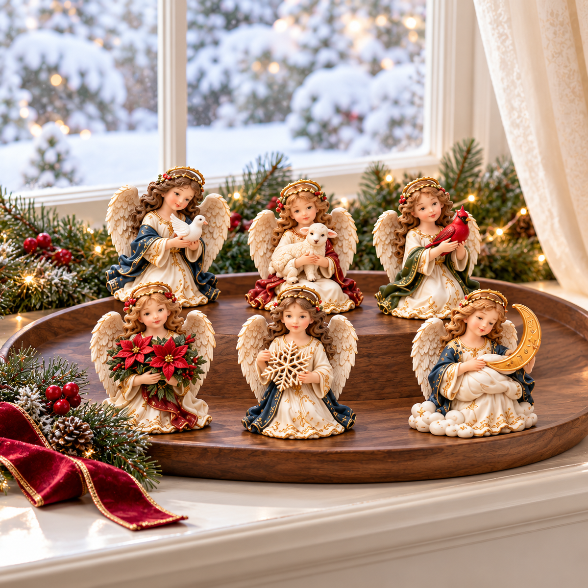 🕊️👼Christmas Angels 24-Day Advent Calendar — 24 Unique Collectible Angel