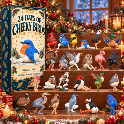 🤣🐦24 Days of Cheeky Birds – Hilariously Quirky Bird Advent Calendar