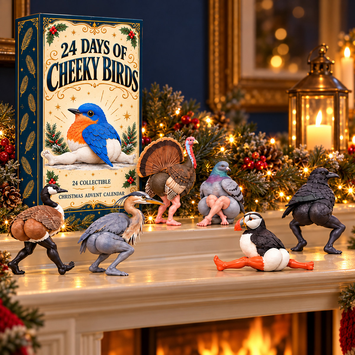 🤣🐦24 Days of Cheeky Birds – Hilariously Quirky Bird Advent Calendar