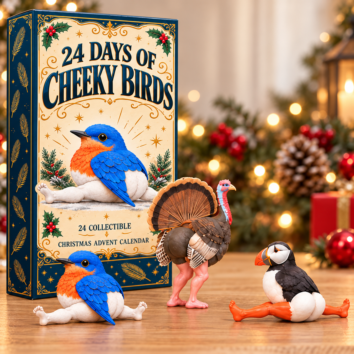 🤣🐦24 Days of Cheeky Birds – Hilariously Quirky Bird Advent Calendar