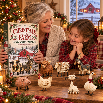 🎄🐓Christmas at the Farm — 24-Day Farm Animal Advent Calendar