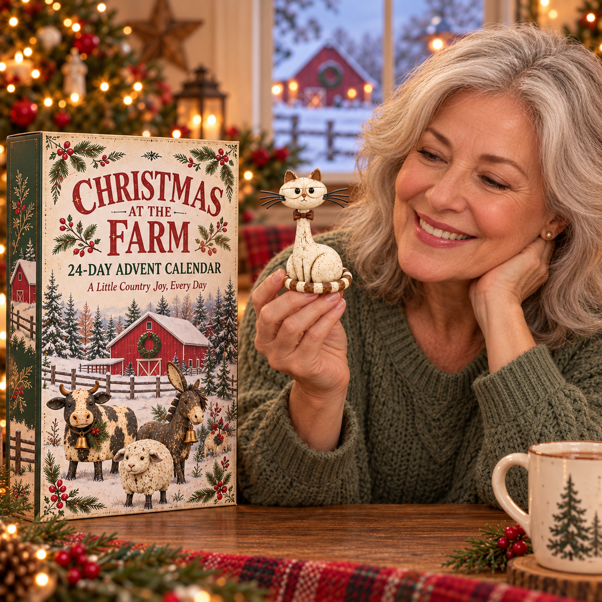 🎄🐓Christmas at the Farm — 24-Day Farm Animal Advent Calendar