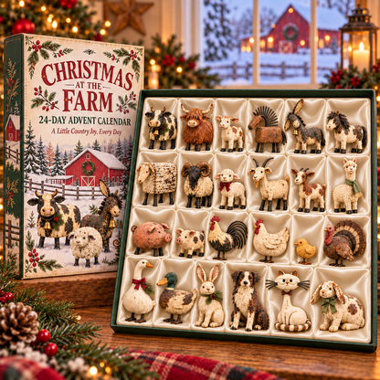 🎄🐓Christmas at the Farm — 24-Day Farm Animal Advent Calendar