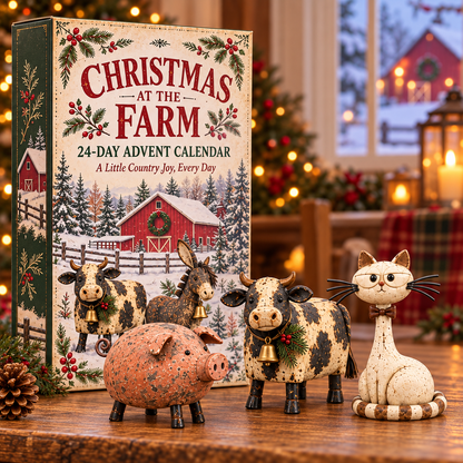 🎄🐓Christmas at the Farm — 24-Day Farm Animal Advent Calendar