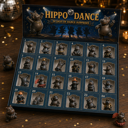🔥🦛Abrir, Conocer, Coleccionar — Set de Regalo de la Compañía de Baile de Hipopótamos más Divertida de Nestmiro® 2027😂💃