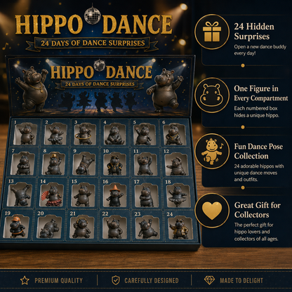 🔥🦛Abre, Conoce, Colecciona — ¡La tripulación de baile de hipopótamos más divertida te está esperando!😂💃