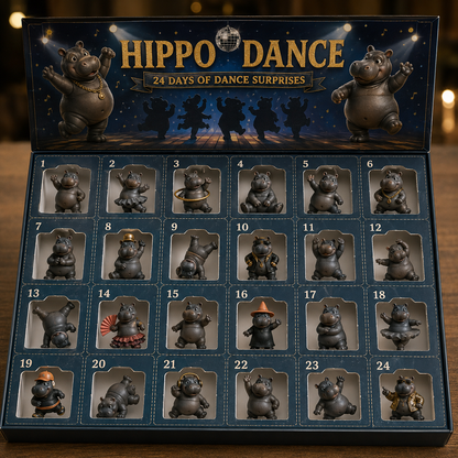 🔥🦛Abre, Conoce, Colecciona — ¡La tripulación de baile de hipopótamos más divertida te está esperando!😂💃