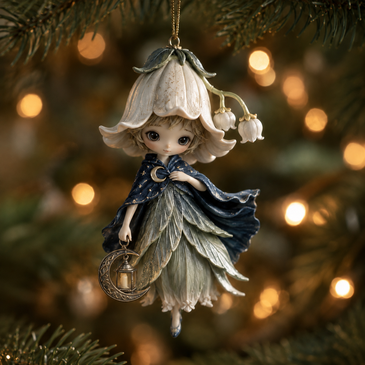 🌹😍Verzauberte Blütenfee Weihnachtsbaumschmuck-Kollektion