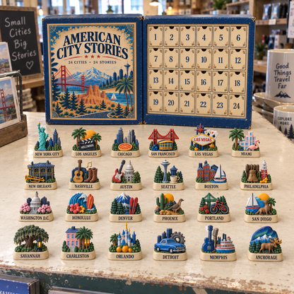 🔥24 Cities, 24 Stories – American City Keepsake Collection