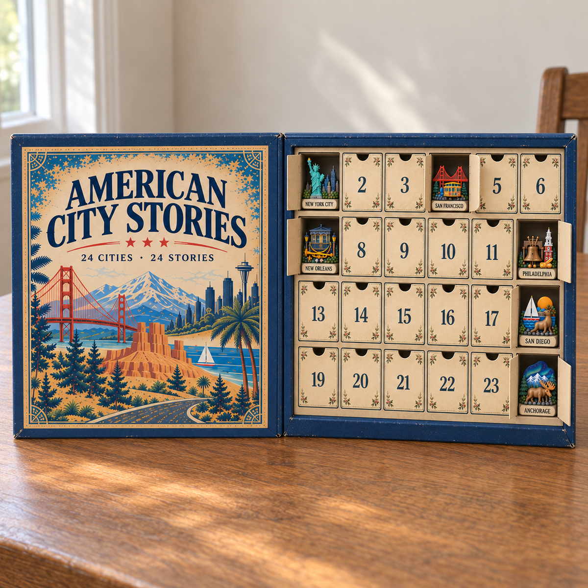 🔥24 Cities, 24 Stories – American City Keepsake Collection