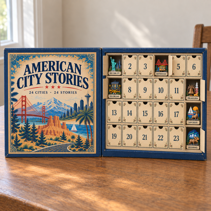 🔥24 Cities, 24 Stories – American City Keepsake Collection